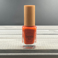 Vernis à ongles vegan et green - Rust Orange - Charlotte Bio