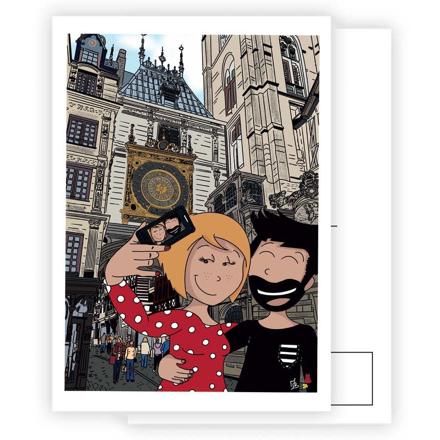 Carte Postale Le manège enchanté 1