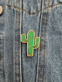 Pin's tout mim's - Cactus - Bois concept