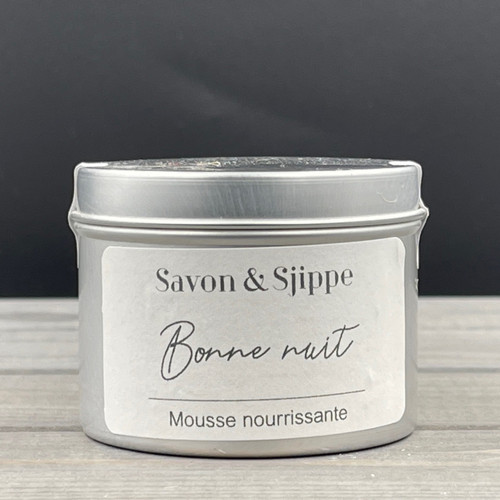 Mousse nourrissante Bonne Nuit - Savon et Sjippe