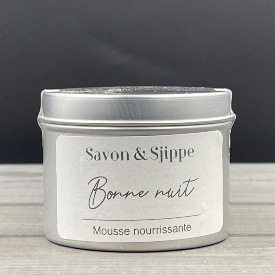 Mousse nourrissante Bonne Nuit - Savon et Sjippe