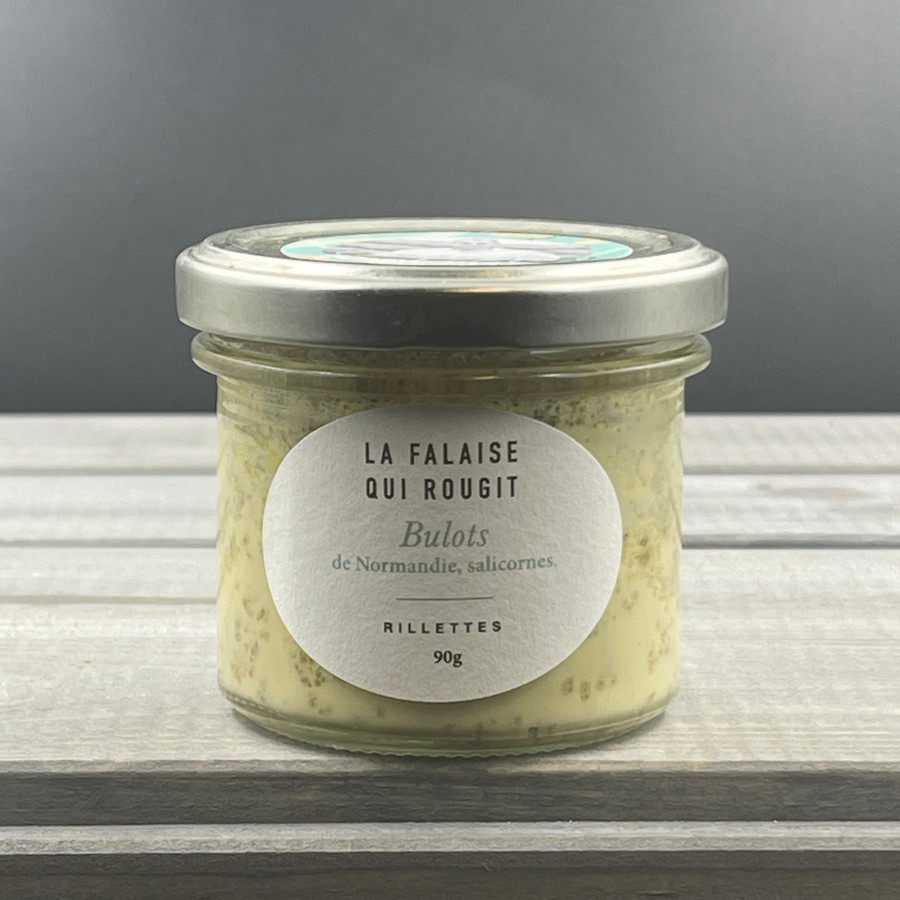 Rillettes de bulots de la baie de Granville, salicornes - La falaise qui rougit