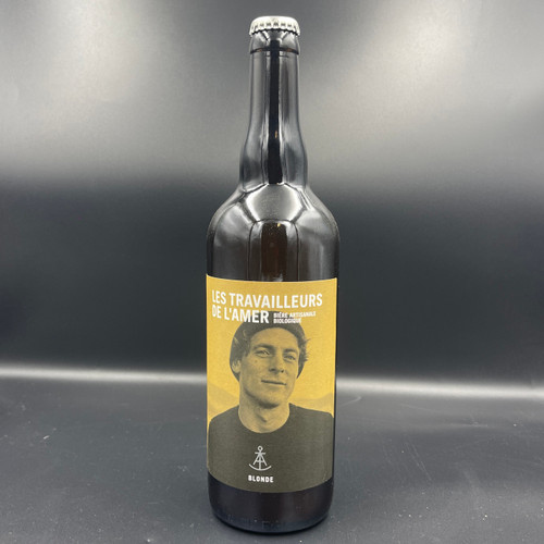 Bière artisanale Blonde - 75 cl - Les Travailleurs de l'Amer