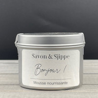 Mousse nourrissante Bonjour ! - Savon et Sjippe