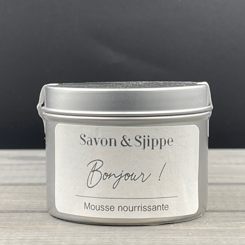 Mousse nourrissante Bonjour ! - Savon et Sjippe