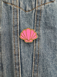 Pin's tout mim's - Coquillage - Bois concept