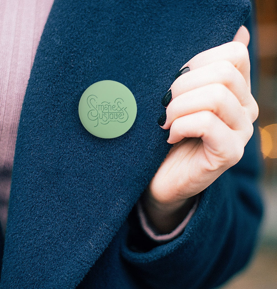 Badge Simone & Gustave 4 coloris 6
