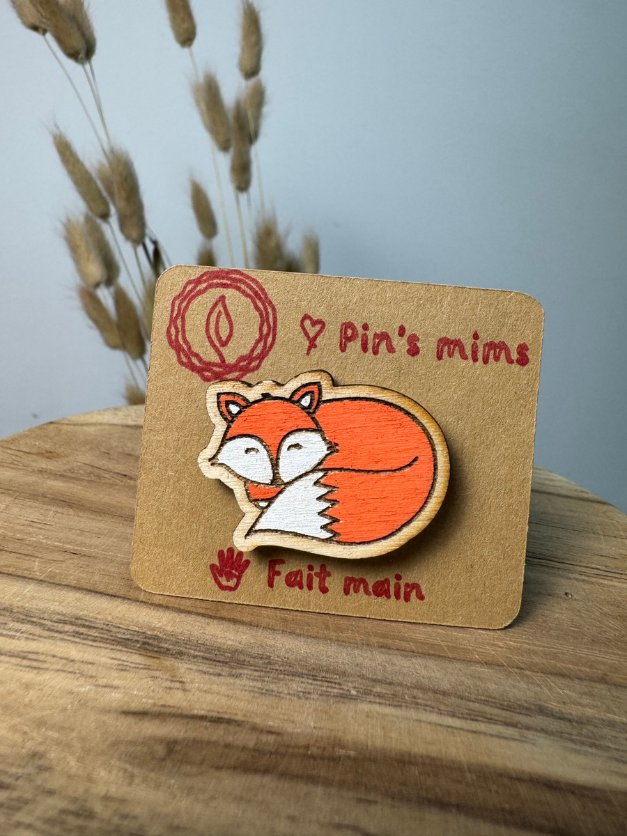 Pin's tout mim's - Renard- Bois concept