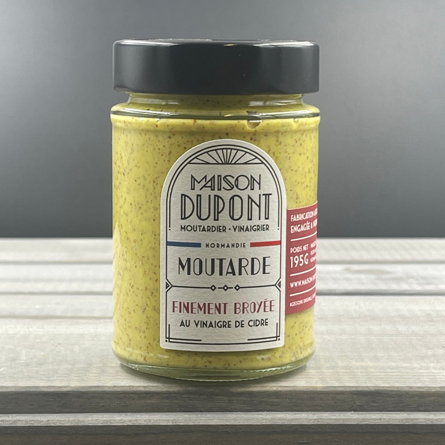 Moutarde finement broyée - Maison Dupont