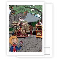 Carte Postale Le manège enchanté 2
