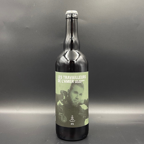 Bière artisanale IPA - 75 cl - Les Travailleurs de l'Amer