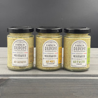 Coffret de 3 Moutardes en grains aromatisées - Maison Dupont 1