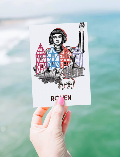 Carte Postale Eternelle Jeanne