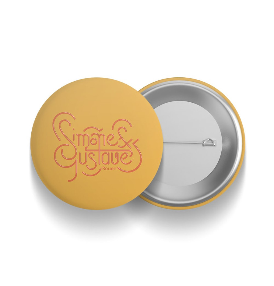 Badge Simone & Gustave 4 coloris 3