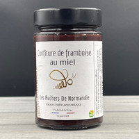 Confiture de framboise au miel- Ruchers de Normandie