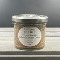 Terrine de Cochon de Normandie et Calvados Christian Drouin - La falaise qui rougit