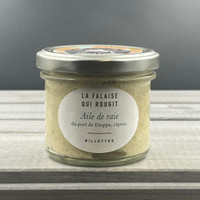 Rillettes d'aile de raie du port de Dieppe, câpres - La falaise qui rougit