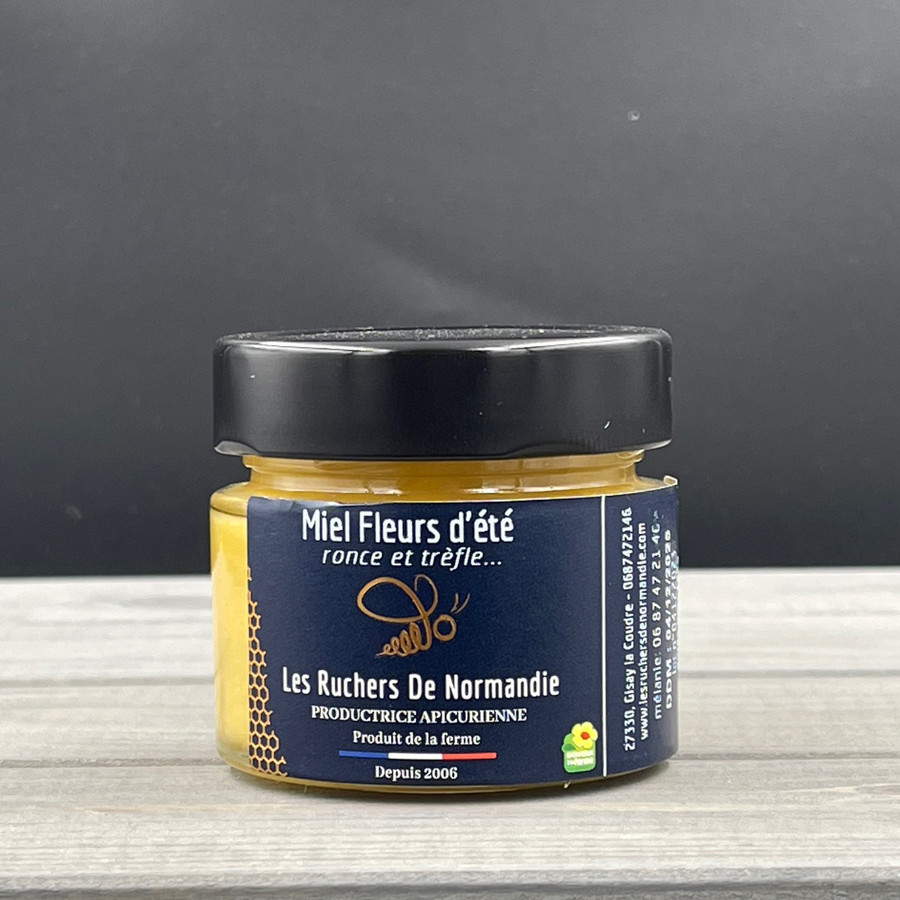 Miel de Fleurs d'été - 125 g - Ruchers de Normandie