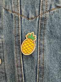 Pin's tout mim's - Ananas - Bois concept