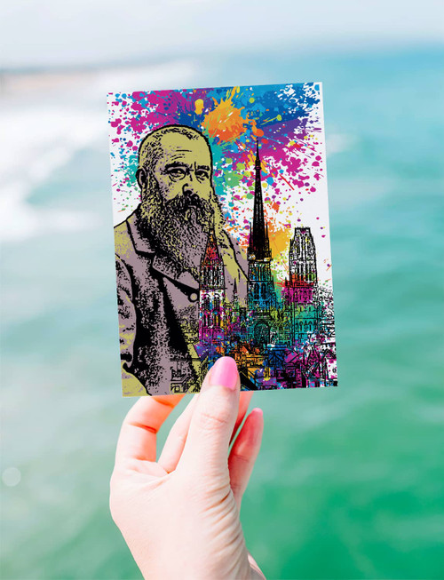 Carte postale Monet et Notre Dame